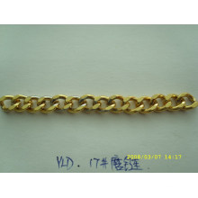 New design gold color metal fashion chains for bag
